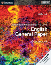 Cambridge New International AS Level English General Paper Coursebook