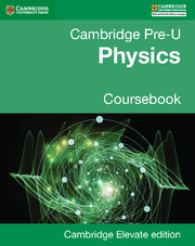 Cambridge Pre-U Physics Coursebook Cambridge Elevate enhanced edition (2Yr)