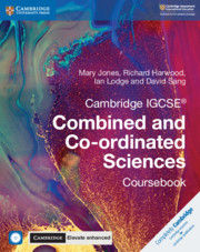 Cambridge IGCSE Combined and Co-ordinated Sciences Coursebook with Cambridge Elevate enhanced (2Yr)