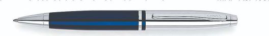 Cross AT0112-3 Cross Calais Chrome / Blue Ball Pen