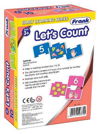Frank 10335 Early Learner Lets Count