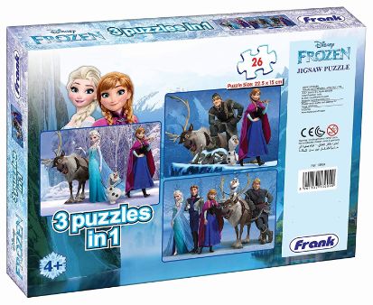 Frank Jigsaw Puzzle 3 in 1 13904 Frozen