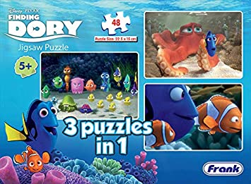 Frank Jigsaw Puzzle 3 in 1 13906 Finding Dory