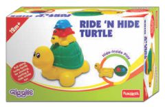 Funskool Games 9400200 Ride N Hide Turtle