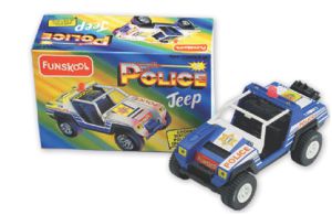 Funskool Games 9932100 Police Jeep