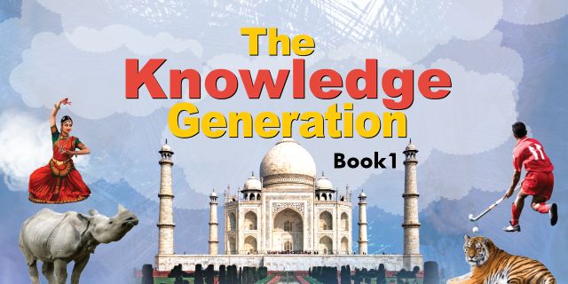 Indiannica New The Knowledge Generation Book with booklet Class V