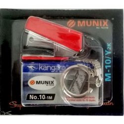 Kangaro Stapler with Key Chain and stapler Pin Blister Pack Model M 10 Y2 K