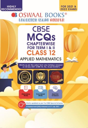 Mcqs Oswal Applied Math Class XII