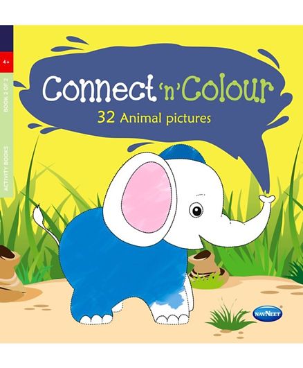 Navneet Connect n Colour 32 Animal Pictures
