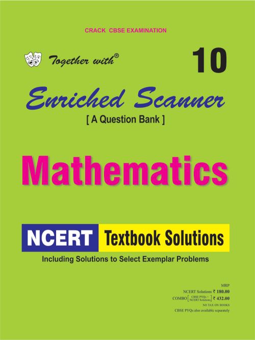 Rachna Sagar 19 Enriched NCERT Scanner / CBSE Sample Papers Math Class X 2020