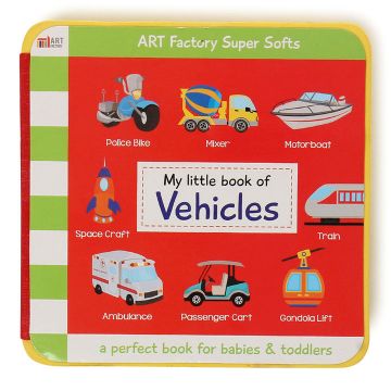 Art Factory Vehicles Board Book