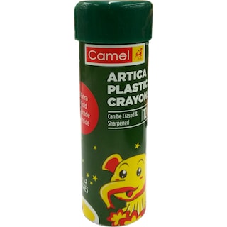 Camel 4433541 Artica Plastic Crayon Tin Round Pack 12 Shade