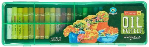 Camel 4329525 Oil Pastel Plastic Box Pack 25 Shade