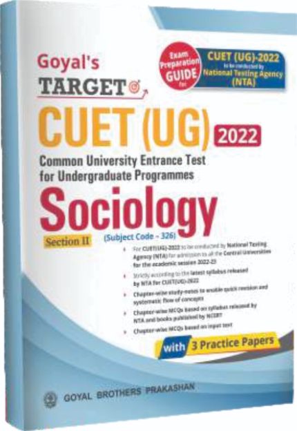 Goyal Target CUET UG Sociology Section II 