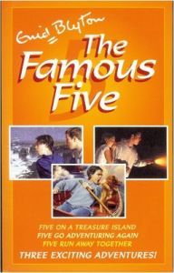 HODDER THE FAMOUS FIVE ON A TREASURE ISLAND, FIVE GO ADVENTURING AGAIN, FIVE RUN AWAY TOGETHER