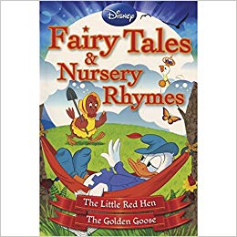 EURO BOOKS DISNEY FAIRY TALES & NURSERY RHYMES THE LITTLE RED HEN & THE GOLDEN GOOSE