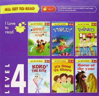Om Books International ALL SET TO READ I LOVE TO READ LEVEL 4