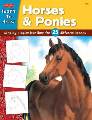 WALTER FOSTER KDS 6 DRAW AND COLOR HORSES & PONIES