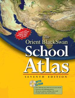 Orient The Orient BlackSwan School Atlas with CD-ROM (Seventh Edition)
