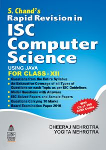SChand Rapid Revision in ISC Computer Science Class XII