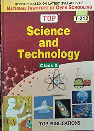 TOP NIOS Science & Technology Guide (T 212) English Medium Class X
