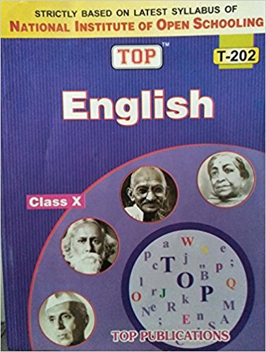 TOP NIOS English Guide (T 202) Class X