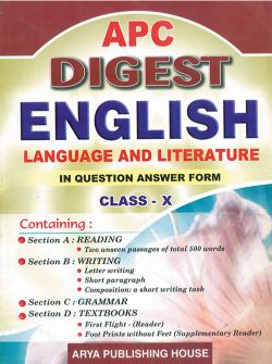 APC APC Digest English Language and Literature Class X