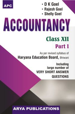 APC Accountancy Part 1 Class XII (Haryana)