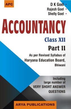 APC Accountancy Part 2 Class XII (Haryana)
