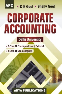 APC Corporate Accounting B.Com. II (Correspondence and Non-Collegiate)
