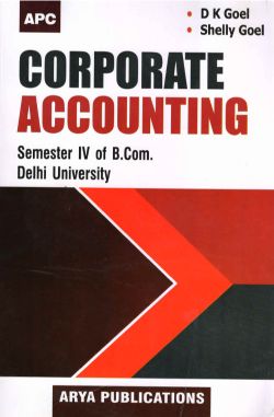 APC Corporate Accounting B.Com Sem IV