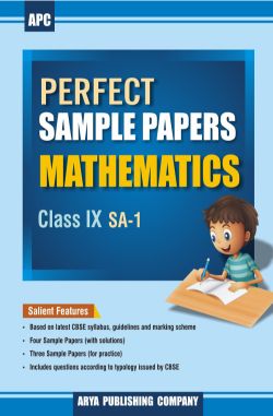 APC Perfect Sample Papers Mathematics Class IX (SA-1)