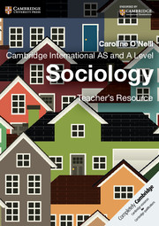 Cambridge International AS & A Level Sociology Teachers Resource CD-ROM
