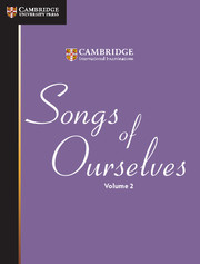 Cambridge Songs of ourselves volume 2
