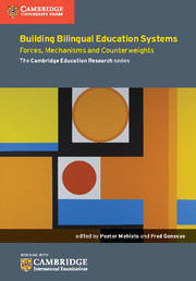 Cambridge Building Bilingual Education Systems: Forces, Mechanisms and Counterweights 