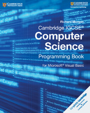 Cambridge IGCSE Computer Science Programming Book for Microsoft Visual Basic