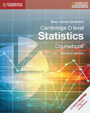 Cambridge O Level Statistics Coursebook