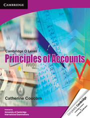Cambridge O Level Principles of Accounts Coursebook