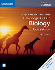 Cambridge IGCSE Biology Coursebook with CD-ROM 3rd Edition