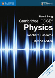 Cambridge IGCSE Physics Teacher Resource CD-ROM