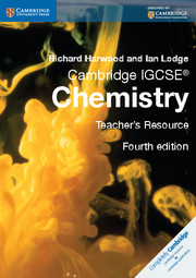 Cambridge IGCSE Chemistry Teacher Resource CD-ROM
