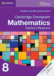 Cambridge Checkpoint Mathematics Teachers Resource CD-ROM 8 Class VIII