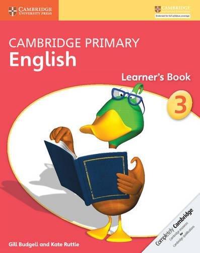 Cambridge Primary English Stage 3 Learners Book Class III 
