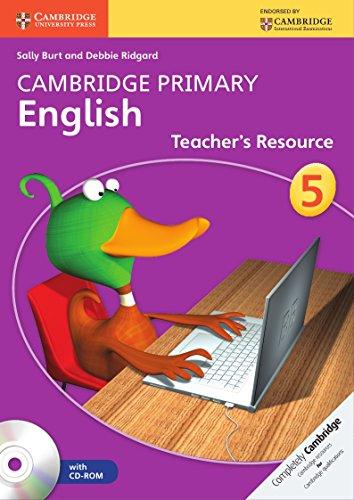 Cambridge Primary English Stage 5 Teachers Resourse Book with CD-ROM Class V
