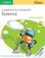 Cambridge Primary Science Stage 4 Activity Book Class IV