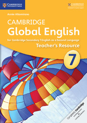 Cambridge Global English Stage 7 Teachers Resource CD-ROM Class VII