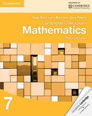 Cambridge Checkpoint Mathematics Practice Book 7 Class VII