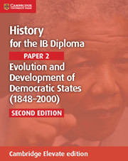 Cambridge History for the IB Diploma: Paper 2: Evolution and Development of Democratic States Cambridge Elevate edition (2Yr)