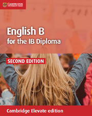 Cambridge NEW English B for the IB Diploma Coursebook Cambridge Elevate edition (2Yr)