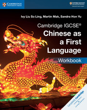 Cambridge New IGCSE Chinese as a First Language Workbook